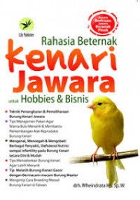 Image of Rahasia beternak kenari jawara untuk hobbies dan bisnis
