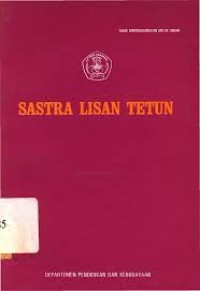 Image of Sastra lisan tetun