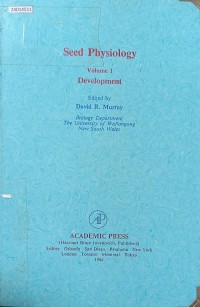 Image of Seed physiology: volume 1 development