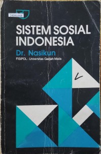 Image of Sistem sosial Indonesia
