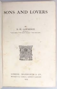 Image of Sons and lovers