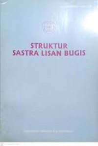 Image of Struktur sastra lisan bugis