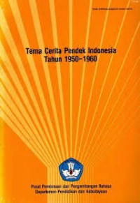 Image of Tema cerita pendek Indonesia tahun 1950-1960
