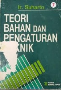 Image of Teori bahan dan pengaturan teknik