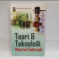 Image of Teori dan teknologi material elektronik