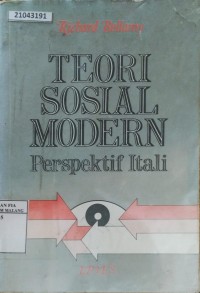 Image of Teori sosial modern: perspektif Itali