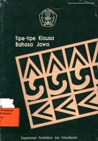Image of Tipe-tipe klausa bahasa jawa