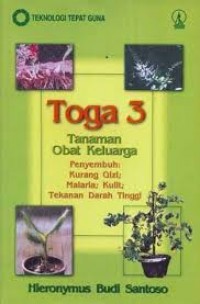 Image of Toga 3: tanaman obat keluarga