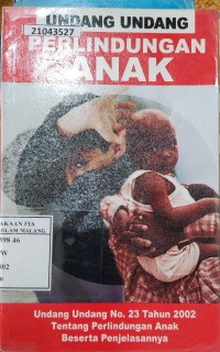 Image of Undang undang perlindungan anak