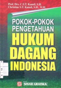 Image of Pokok pokok pengetahuan hukum dagang indonesia