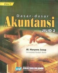 Image of Dasar-dasar akuntansi (jilid 2)