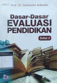 Image of Dasar dasar evaluasi pendidikan