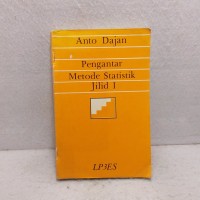 Image of Pengantar metode statistik (jilid I)