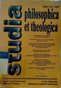 Image of Studia : philosophica et theologica vol. 4. no. 2. 2004