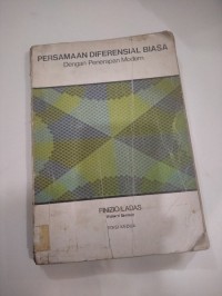 Image of Persamaan diferensial biasa : dengan penerapan modern
