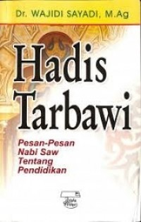 Image of Hdis tarbawi pesan pesan Nabi Saw tentang pendidikan