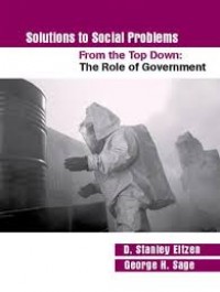 Image of Solutions to social problems : from the top down : the role of goverment