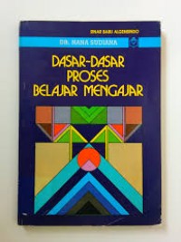 Image of Dasar-dasar proses belajar mengajar