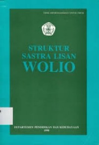 Image of struktur sastra lisan wolio