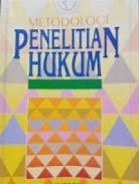 Image of Metodologi penelitian hukum