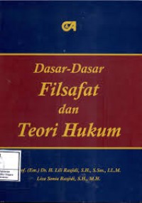 Image of Dasar-dasar filsafat dan teori hukum