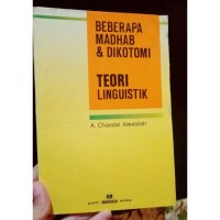 Image of Beberapa madhab & dikotomi: teori linguistik