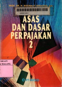 Image of Asas dan dasar perpajakan 2