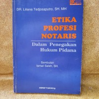 Image of Etika profesi notaris