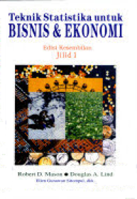 Image of Teknik statistika untuk bisnis & ekonomi Jilid 1