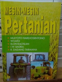 Image of Mesin-mesin pertanian