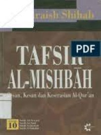 Image of Tafsir Al-Mishbah: pesan, kesan dan keserasian al-qur'an-surah asy syu'ara, surah an naml, surah al qashash, surah al ankabut (jilid 10)