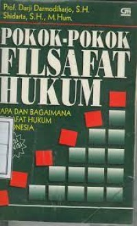 Image of Pokok-pokok filsafat hukum