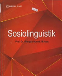 Image of Sosiolinguistik