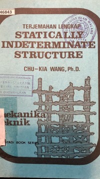 Image of Terjemahan lengkap: statically indeterminate structure