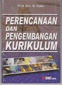 Image of Perencanaan dan pengembangan kurikulum