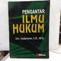 Image of Pengantar ilmu hukum