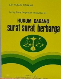 Image of Hukum dagang: surat surat berharga