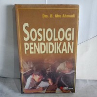 Image of Sosiologi pendidikan