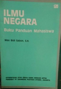 Image of Ilmu negara