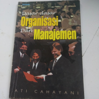 Image of Dasar-dasar organisasi dan manajemen