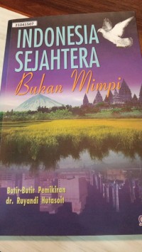 Image of Indonesia sejahtera bukan mimpi