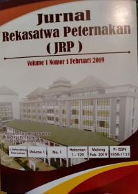 Image of Jurnal rekasatwa peternakan (JRP) vol. 1. no. 1. 2019