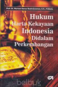 Image of Hukum harta kekayaan Indonesia didalam perkembangan