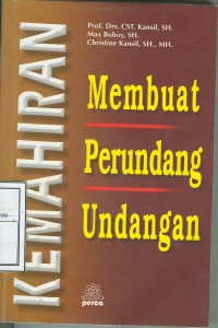 Image of Kemahiran membuat perundang undangan