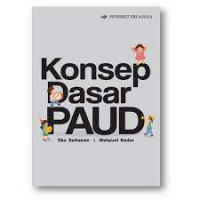 Image of Konsep dasar PAUD
