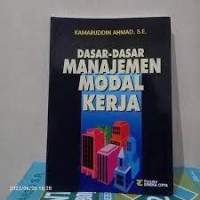 Image of Dasar-dasar manajemen modal kerja