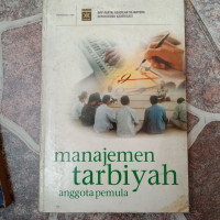 Image of Manajemen tarbiyah anggota pemula