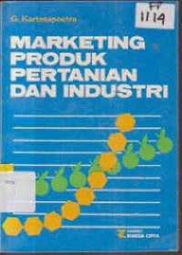 Image of Marketing produk pertanian dan industri