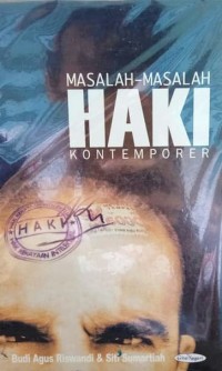 Image of Masalah masalah haki kontemporer