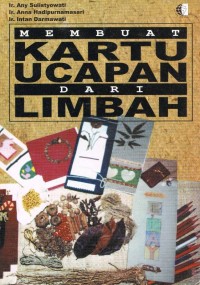 Image of Membuat kartu ucapan dari limbah